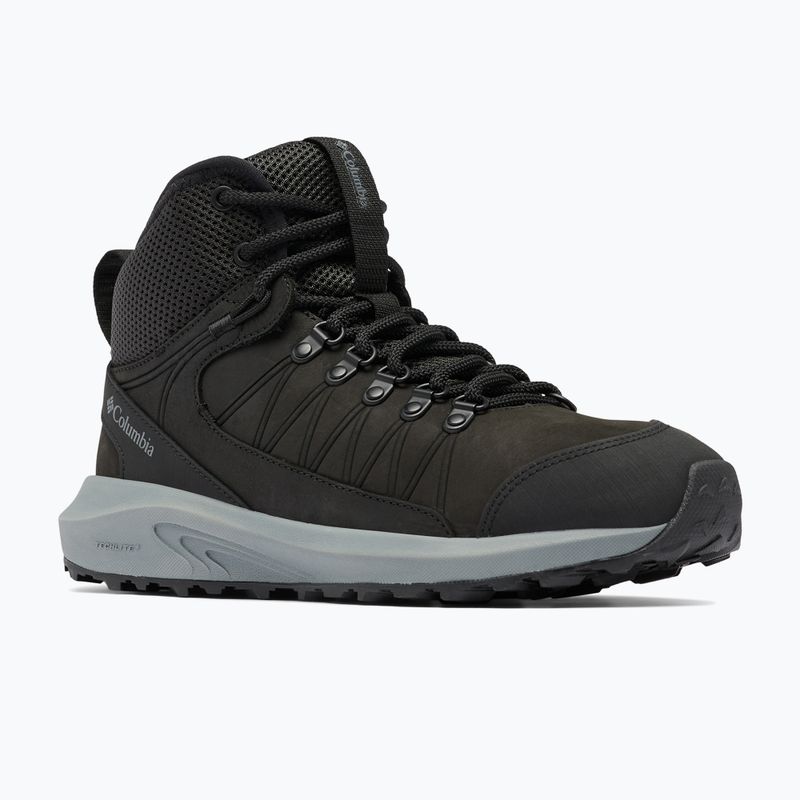 Moteriški trekingo batai Columbia Trailstorm Crest Mid WP black/ti grey steel 7