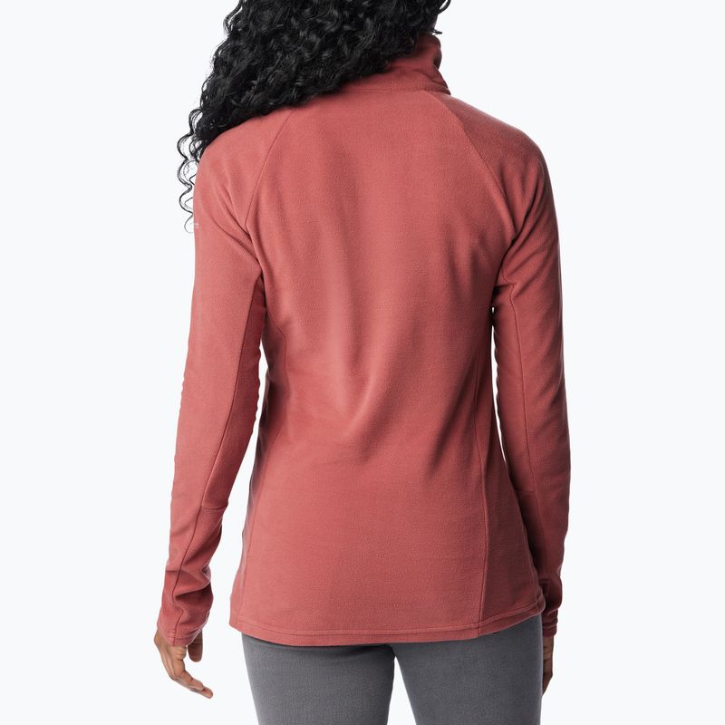 Moteriškas žygio džemperis Columbia Glacial IV 1/2 Zip beetroot 3
