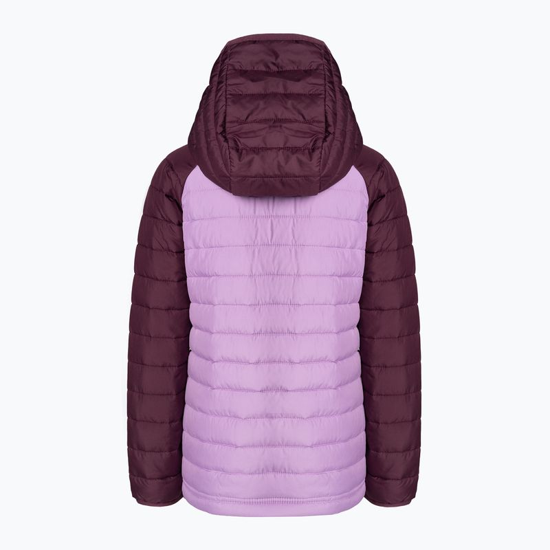 Vaikiška pūsta striukė Columbia Powder Lite Hooded gumdrop/marionberry 2