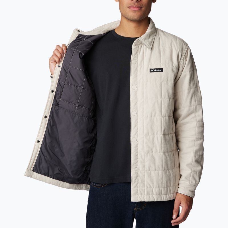 Columbia vyriški trekingo marškinėliai Landroamer Quilted Shirt dark stone 5