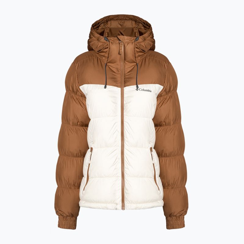 Columbia Pike Lake Insulated II moteriška pūkinė striukė camel brown/chalk 8