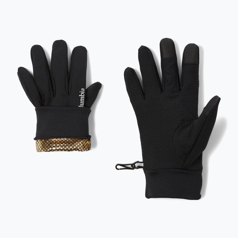 Vyriškos žygių pirštinės Columbia Trail Commute black 2