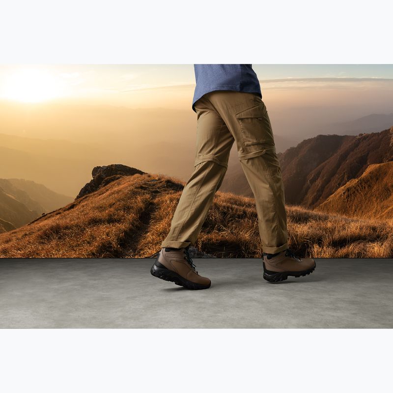 Columbia Newton Ridge WP OH II vyriški batai dark grey/ raw honey 21