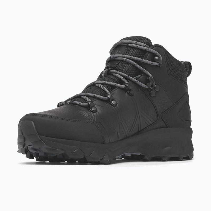 Columbia Peakfreak II Mid Outdry Leather black/graphite moteriški turistiniai batai 16
