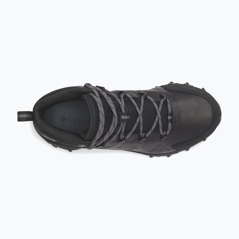 Columbia Peakfreak II Mid Outdry Leather black/graphite moteriški turistiniai batai 19