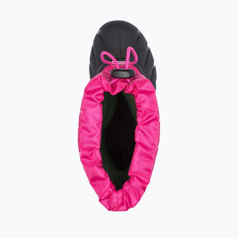 Sorel Flurry Print Girls fuchsia fizz/black vaikiški trekingo batai 12