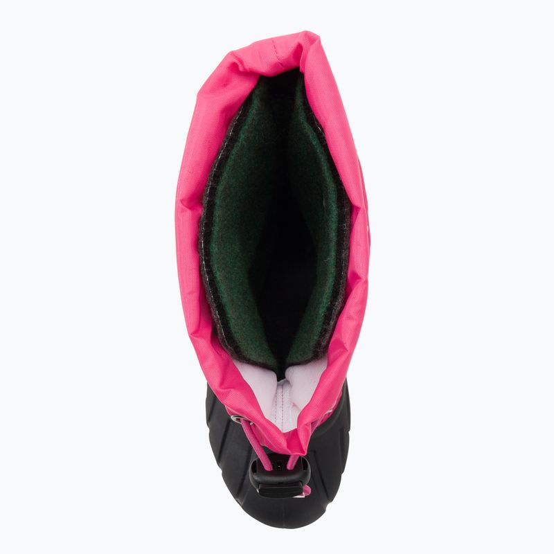 Sorel Flurry Print Girls fuchsia fizz/black vaikiški trekingo batai 6