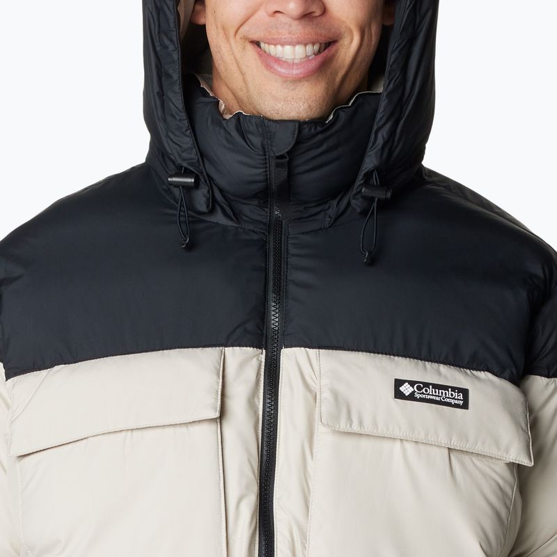 Columbia Ballistic Ridge Oversized vyriška pūkinė striukė dark stone/black 6