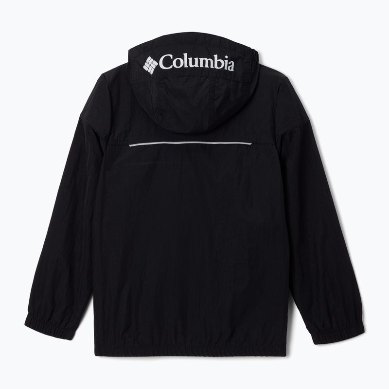 Vaikiška striukė nuo vėjo Columbia Challenger Windbreaker black 2