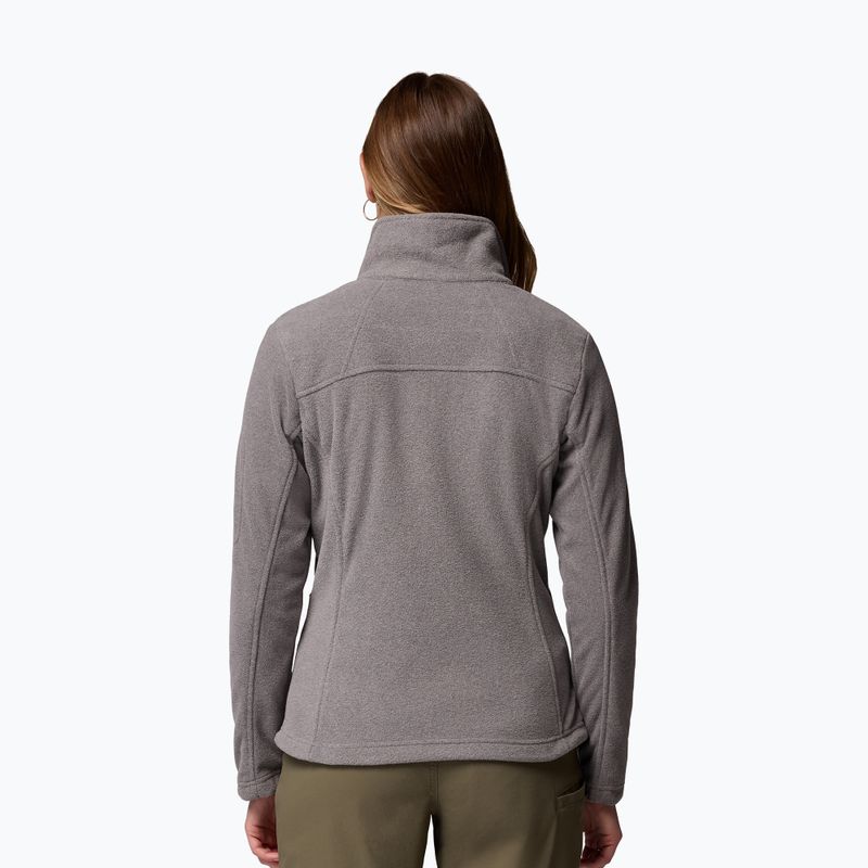 Moteriškas flisinis džemperis Columbia Fast Trek II city grey heather/city grey 3