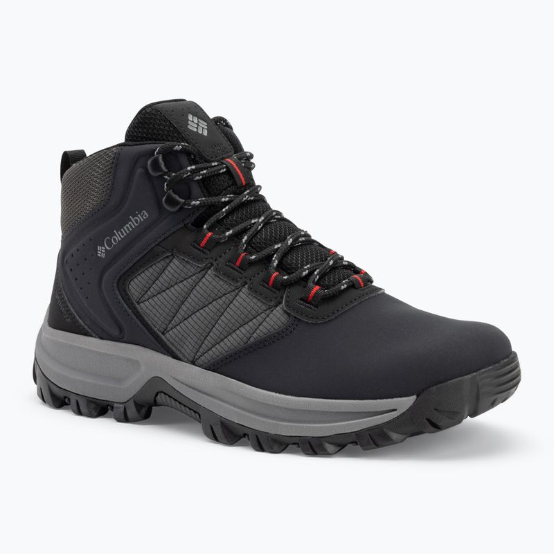 Vyriški turistiniai batai Columbia Transverse Hike Waterproof black/mountain red