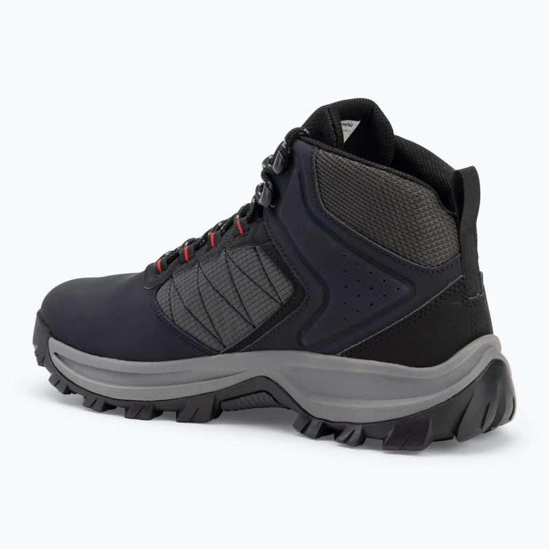Vyriški turistiniai batai Columbia Transverse Hike Waterproof black/mountain red 3