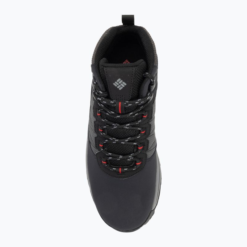 Vyriški turistiniai batai Columbia Transverse Hike Waterproof black/mountain red 5