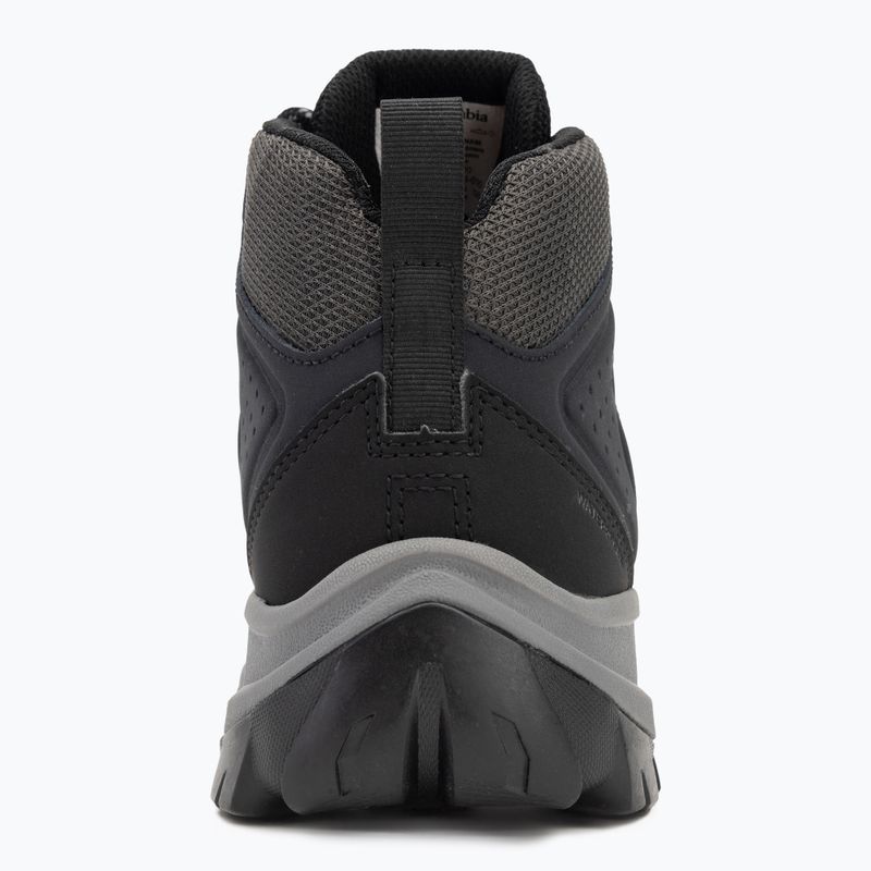 Vyriški turistiniai batai Columbia Transverse Hike Waterproof black/mountain red 6