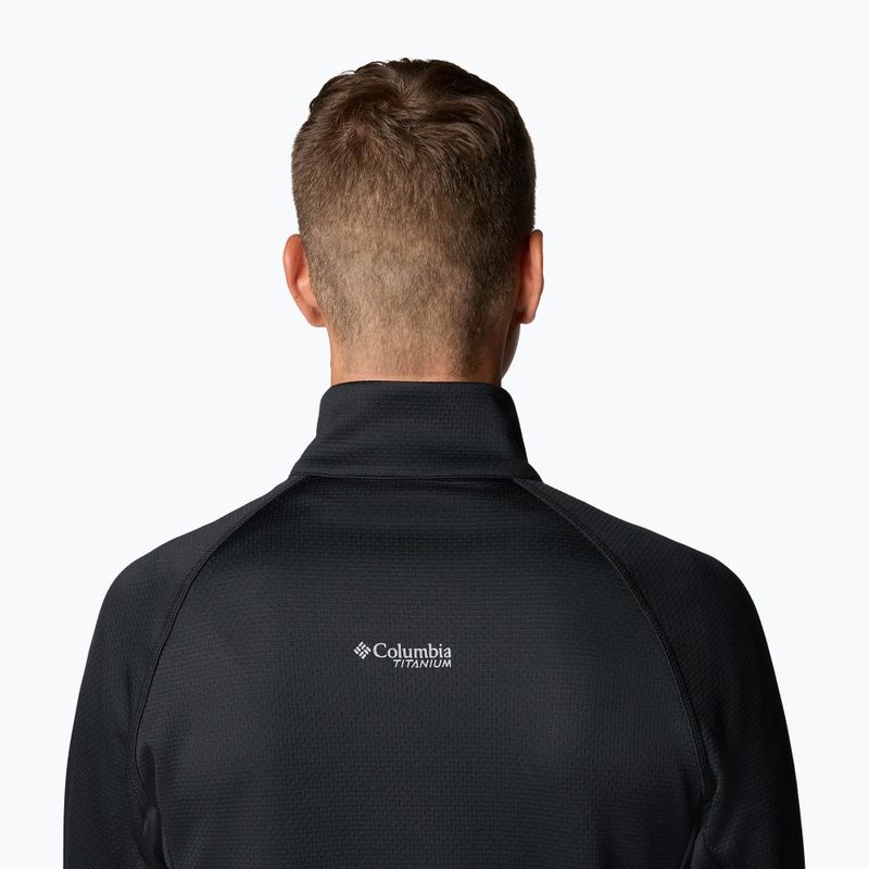 Vyriškas žygio džemperis Columbia Triple Canyon Grid Fleece Full Zip II black 7