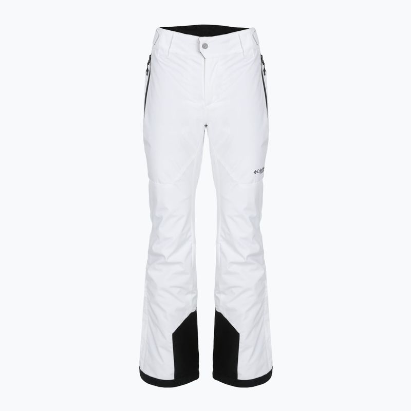 Moteriškos slidinėjimo kelnės Columbia Cirque Bowl Insulated white 8