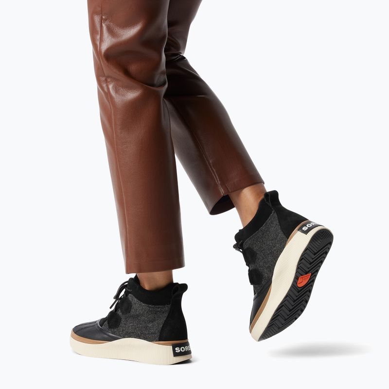 Moteriški Sorel Out N About IV Classic juodos/kreidos spalvos sniego batai 8