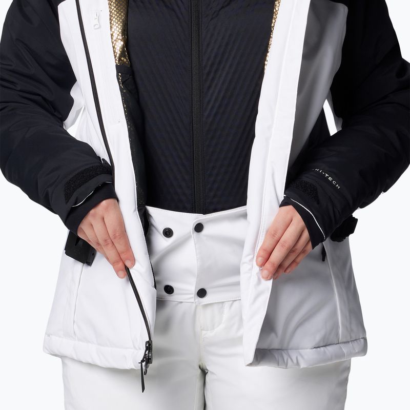 Moteriška slidinėjimo striukė Columbia Cirque Bowl Insulated white/black 10