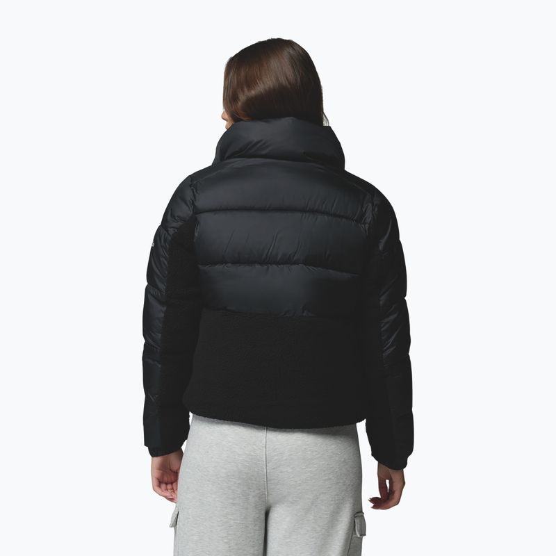 Moteriška hibridinė striukė Columbia Leadbetter Point II Sherpa Hybrid black 3