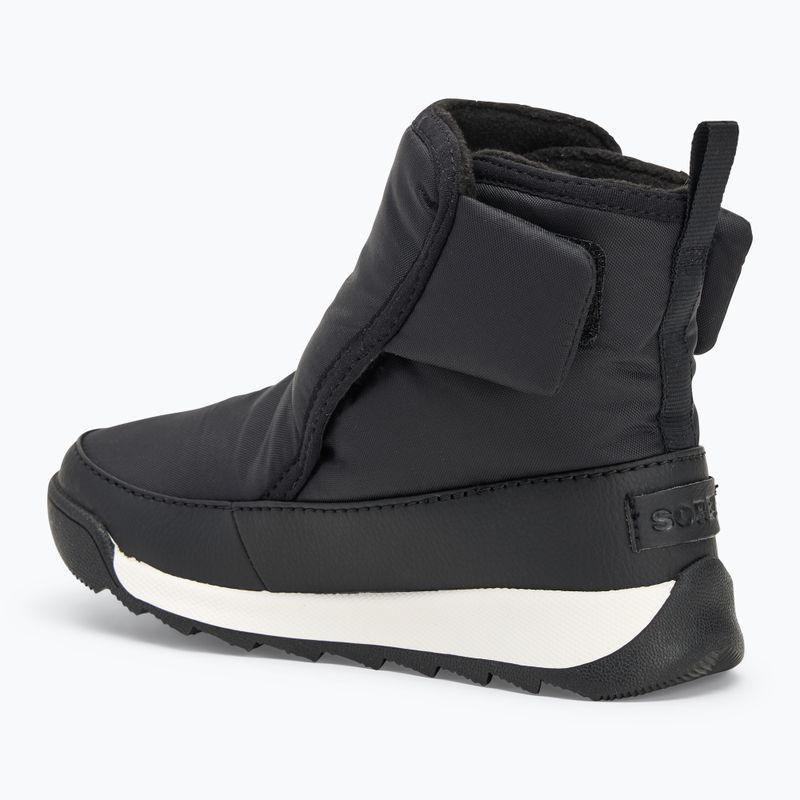 Vaikiški sniego batai Sorel Childrens Whitney II Plus Bootie WP black/sea salt 3