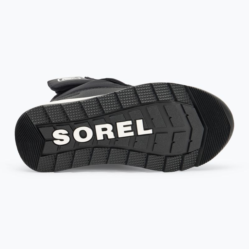 Vaikiški sniego batai Sorel Childrens Whitney II Plus Bootie WP black/sea salt 4