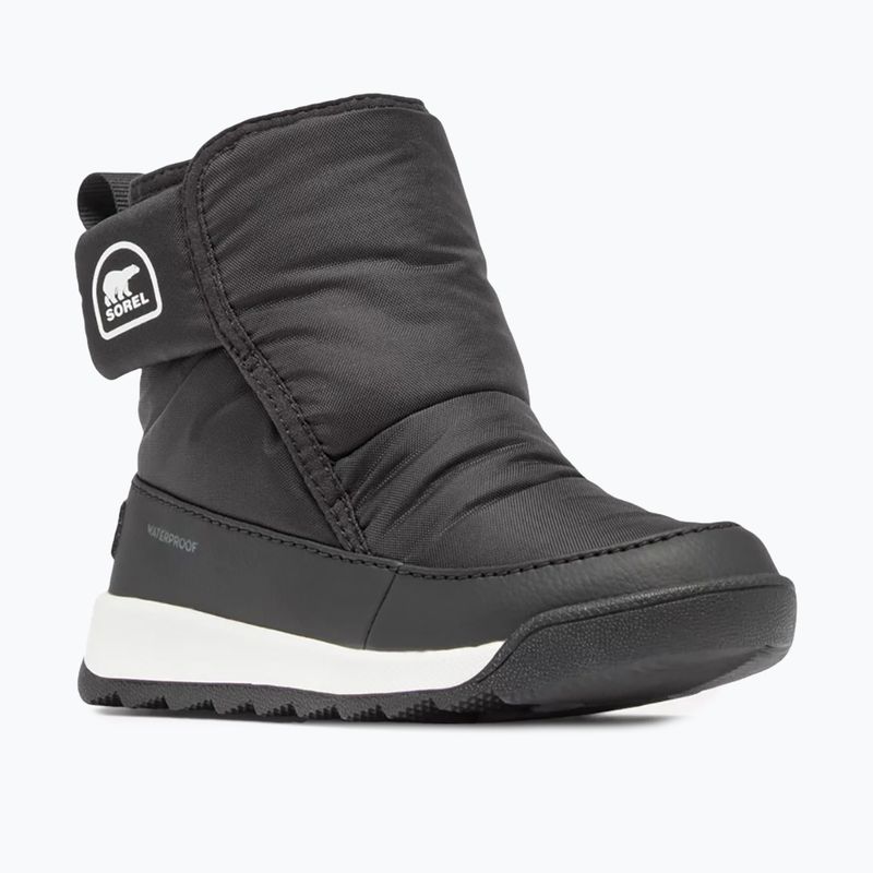 Vaikiški sniego batai Sorel Childrens Whitney II Plus Bootie WP black/sea salt 8