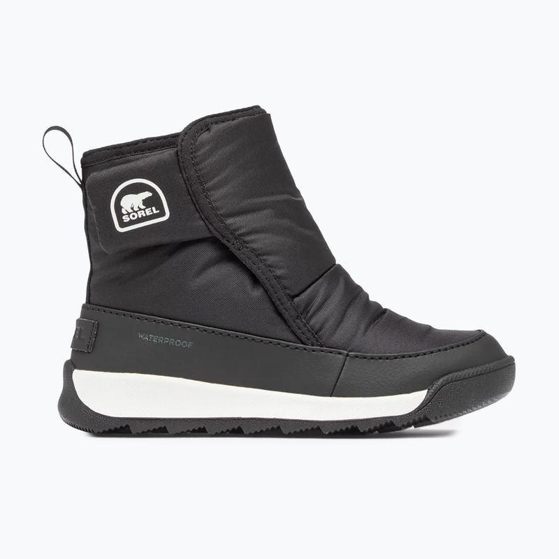 Vaikiški sniego batai Sorel Childrens Whitney II Plus Bootie WP black/sea salt 9