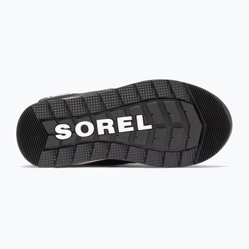 Vaikiški sniego batai Sorel Childrens Whitney II Plus Bootie WP black/sea salt 14