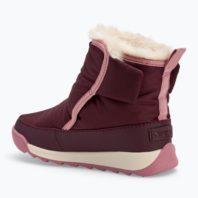 Vaikiški sniego batai Sorel Childrens Whitney II Plus Bootie WP epic plum/dazed mauve 3