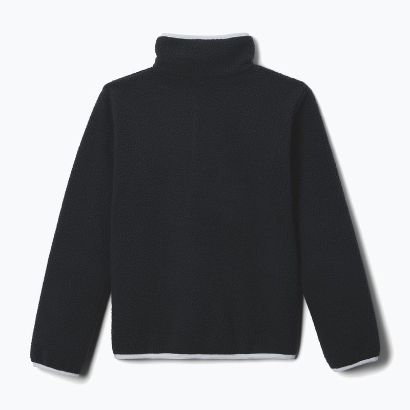 Vaikiškas flisinis džemperis Columbia Halvetia II Half Snap Fleece black/city grey 2
