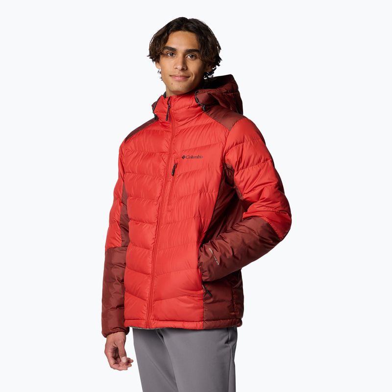 Columbia Labyrinth Loop II Hooded sail red/ spice vyriška pūkinė striukė 4