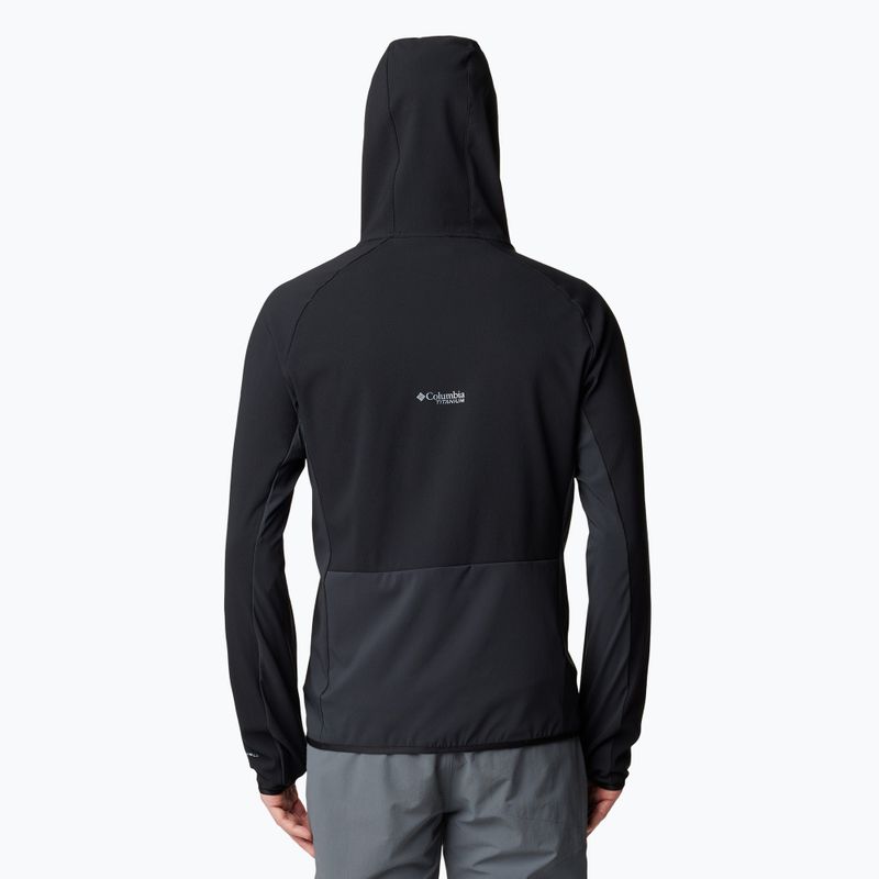 Columbia Spectre Ridge Tech Fleece vyriškas džemperis juodas 2