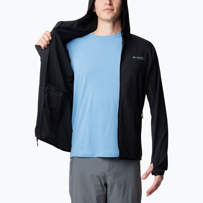 Columbia Spectre Ridge Tech Fleece vyriškas džemperis juodas 4