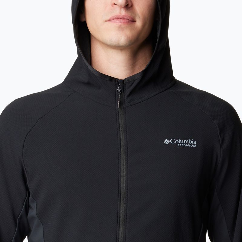 Columbia Spectre Ridge Tech Fleece vyriškas džemperis juodas 6