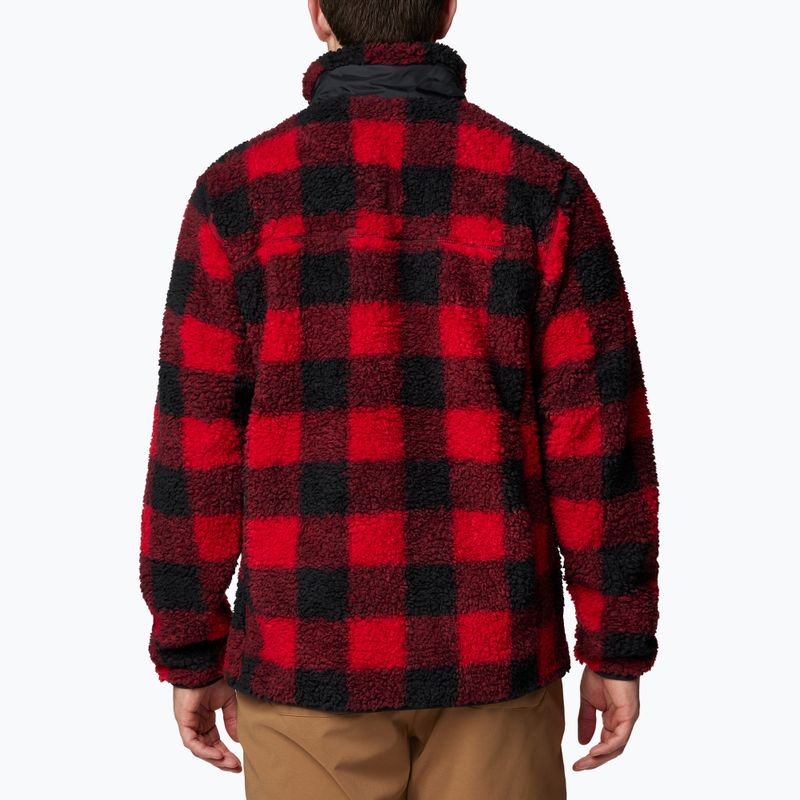 Vyriškas Columbia Winter Pass Printed Fleece mountain red check 2