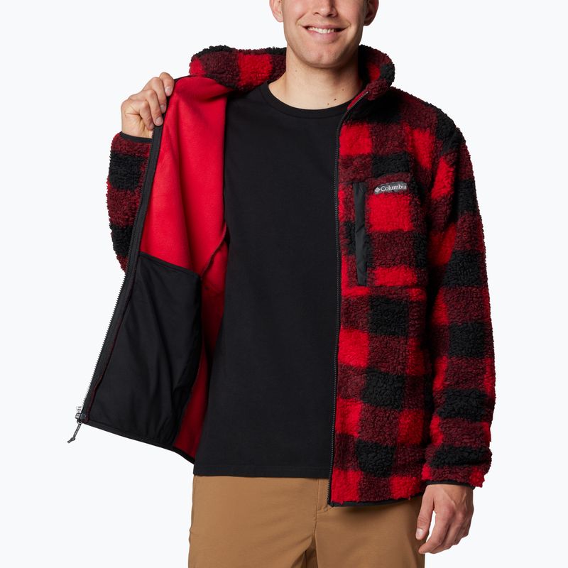 Vyriškas Columbia Winter Pass Printed Fleece mountain red check 4