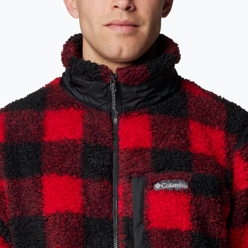 Vyriškas Columbia Winter Pass Printed Fleece mountain red check 6