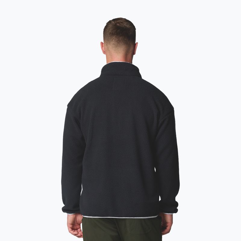 Vyriškas flisinis džemperis Columbia Helvetia II Half Snap Fleece black 3