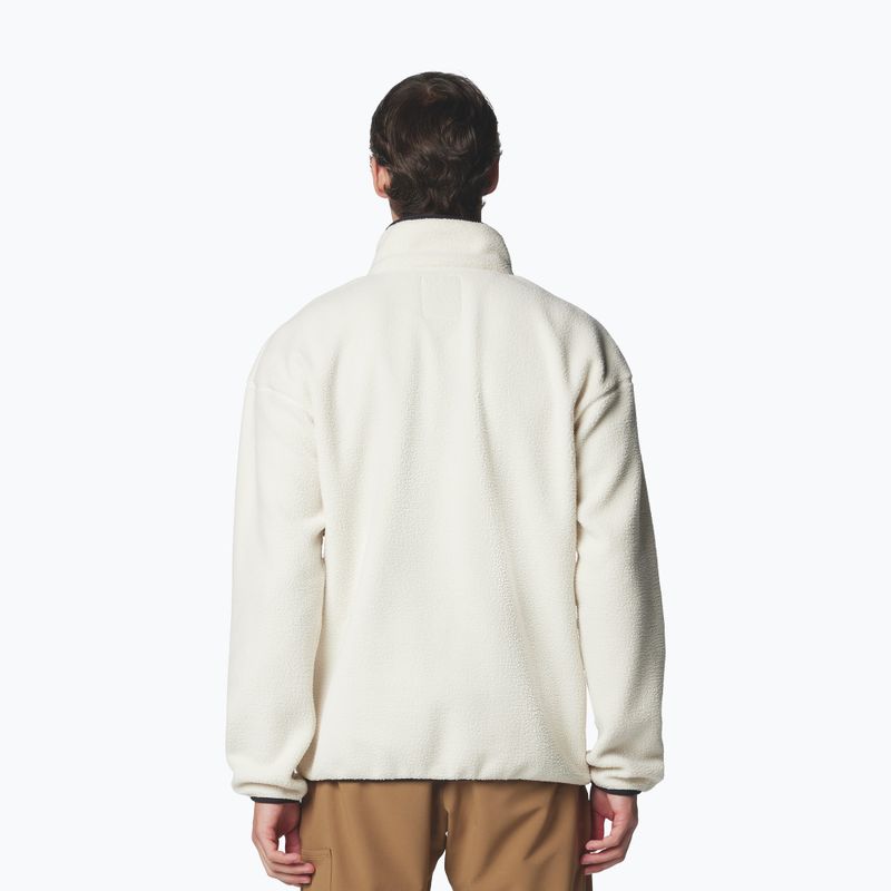 Vyriškas flisinis džemperis Columbia Helvetia II Half Snap Fleece chalk 3
