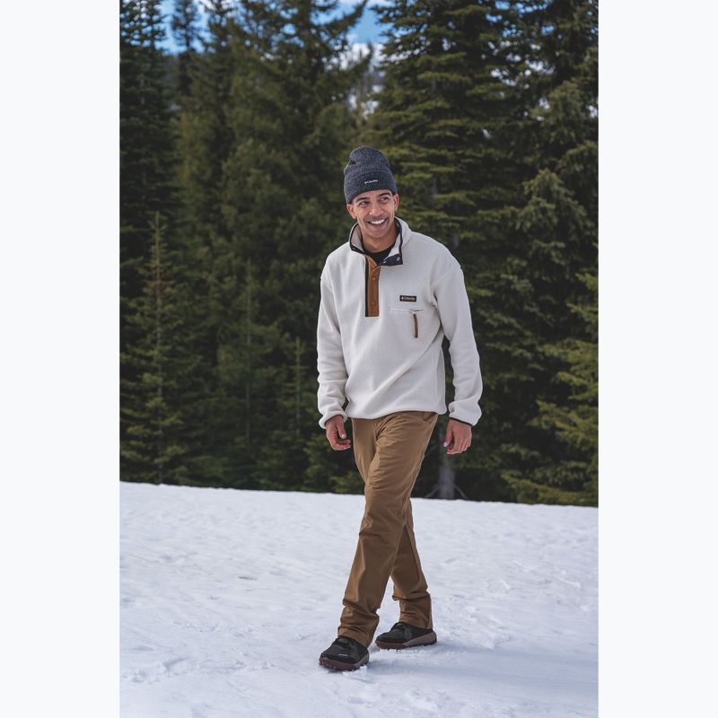 Vyriškas flisinis džemperis Columbia Helvetia II Half Snap Fleece chalk 6