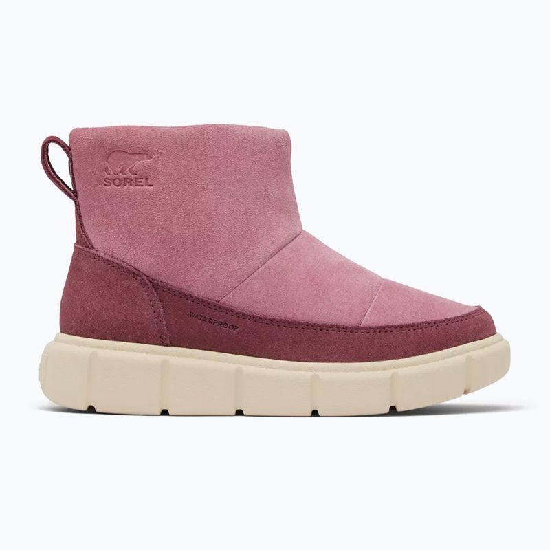 Vaikiški sniego batai Sorel Youth Sorel Explorer III Slip-On WP dazed mauve/bleached ceramic 9