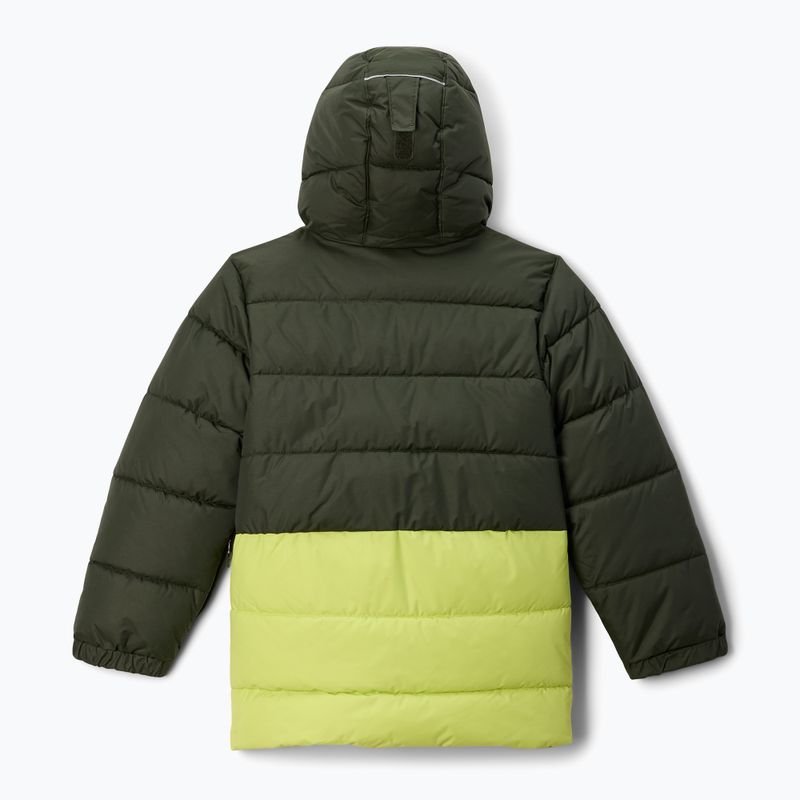 Columbia Arctic Blast II greenscape/voltage vaikiška slidinėjimo striukė 2