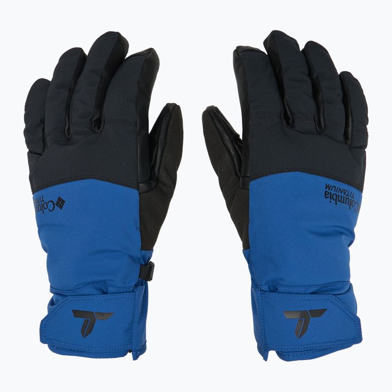 Vyriškos slidinėjimo pirštinės Columbia PowBound mountain blue / black 3