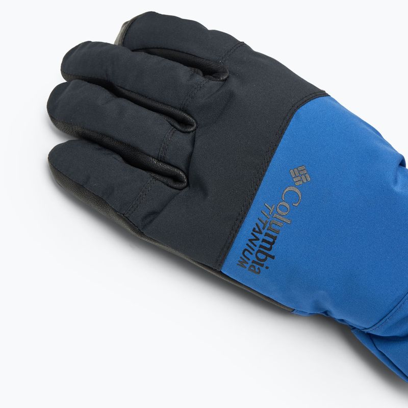 Vyriškos slidinėjimo pirštinės Columbia PowBound mountain blue / black 4