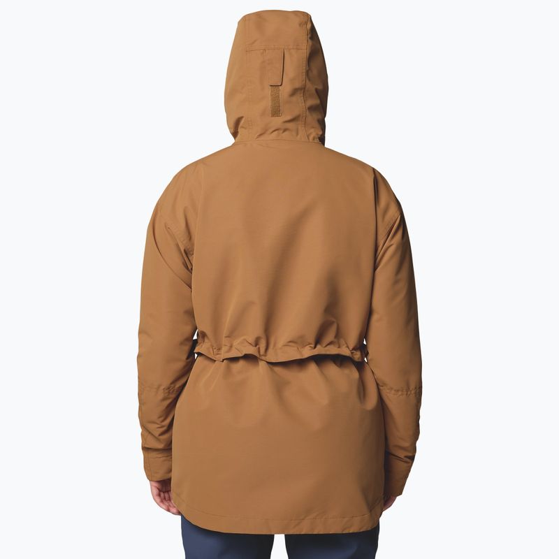 Moteriška 3-in-1 striukė Columbia Drop Ridge II Interchange camel brown 2