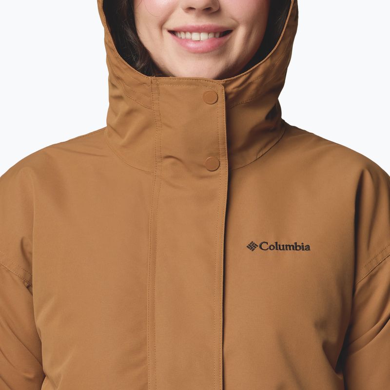 Moteriška 3-in-1 striukė Columbia Drop Ridge II Interchange camel brown 4