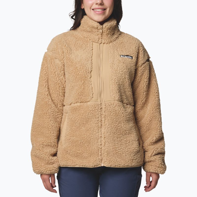 Moteriška 3-in-1 striukė Columbia Drop Ridge II Interchange camel brown 7