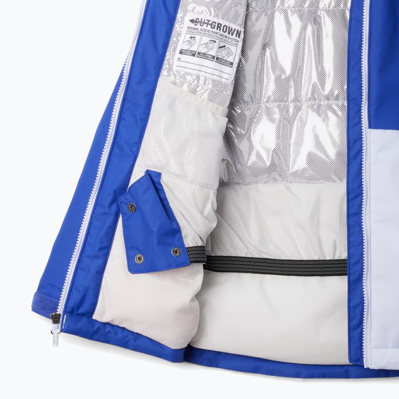 Vaikiška slidinėjimo striukė Columbia Alpine Action III snowdrift melange/clematis blue 3