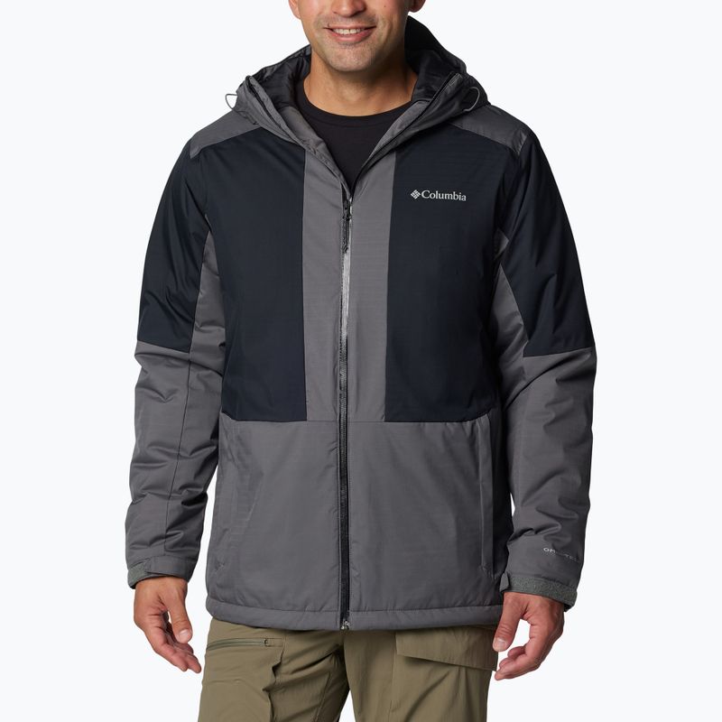 Vyriška pašiltinta striukė Columbia Point Park II Insulated city grey/black