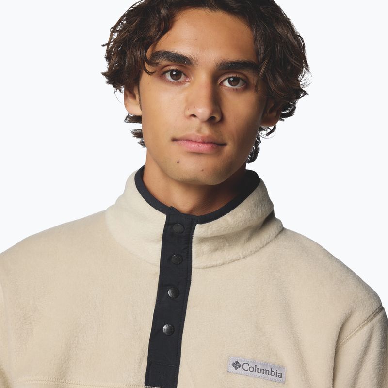 Vyriškas džemperis Columbia Steens Mountain Half Snap II ancient fossil/black 5